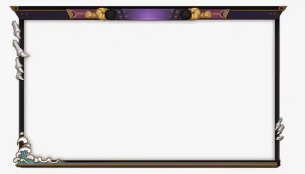 游戏提示 边框 华丽异域风情免抠素材免费下载_觅元素51yuansu.com