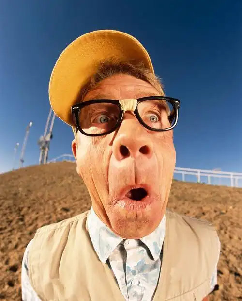 素材图片夸张的人物表情