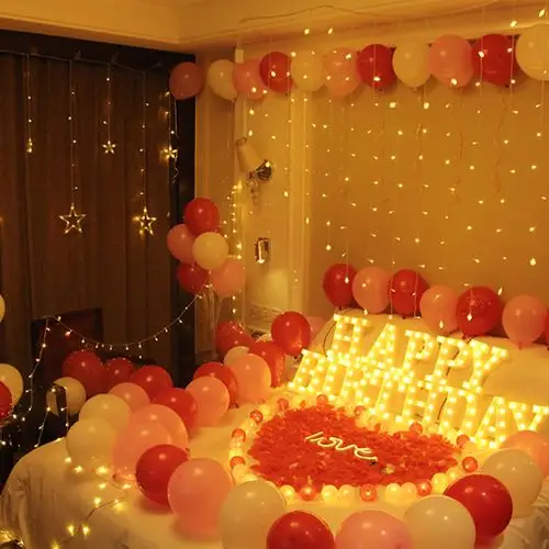 求婚道具浪漫惊喜场景生日布置创意用品字母房间装饰灯