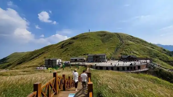 江西省境内的武功山山顶附近为什么分布着广袤连片的高山草甸