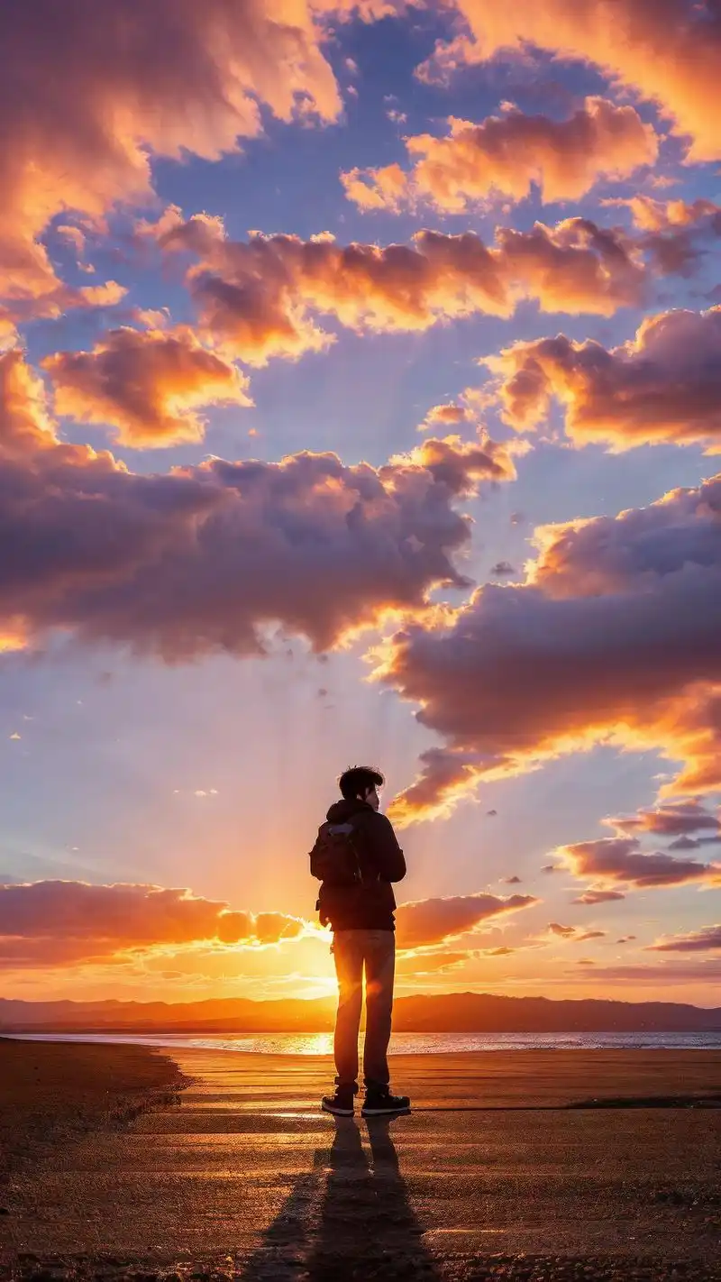 励志日出壁纸93新的一天加油鸭!