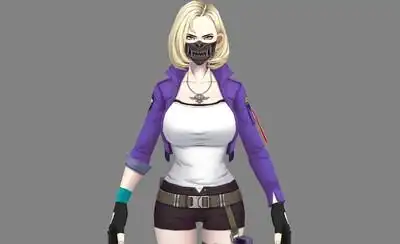 卡通 口罩美女 食尸鬼喰种口罩 金木研cos 金发妹子 短发女人 蒙面人