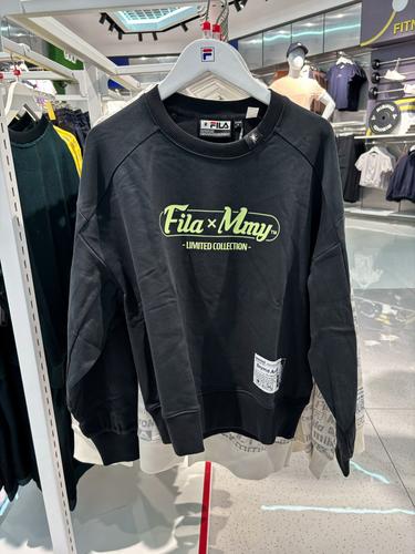 fila斐乐女装休闲舒适女式卫衣女宽松上衣套头卫衣f11w233203f