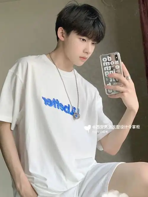 碎盖发型7387152022夏季男生发型流行趋势来了918715发型