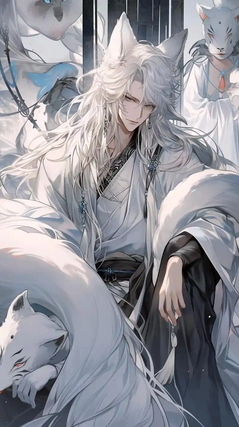 图文热点来了 #ai绘画 #狐族少年 #太酷了 #邪魅古风 - 抖音