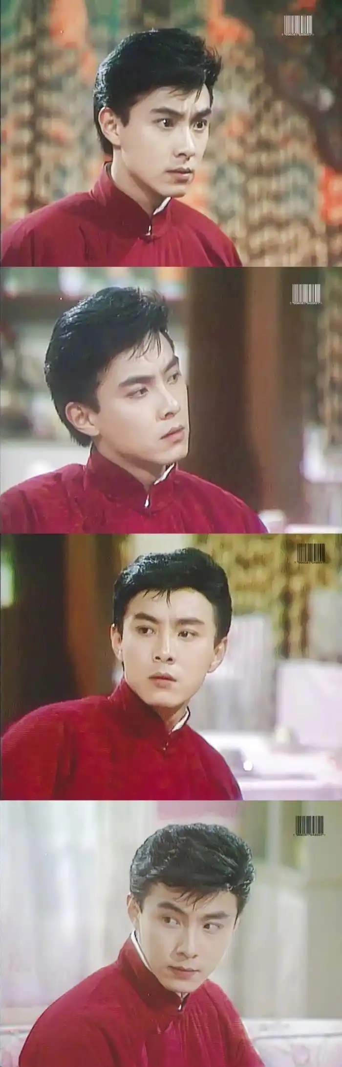 张卫健年轻时的盛世美颜,港媒评价他——"粉雕玉琢".