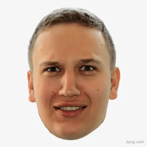 的脸png素材透明免抠图片-其他元素