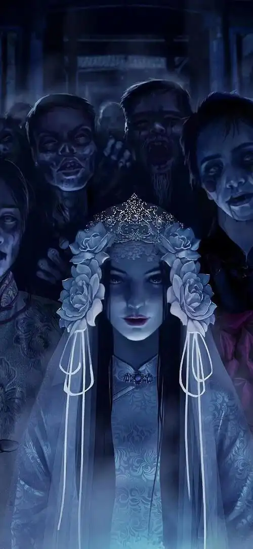鬼新娘手机壁纸竖屏(超级小众的鬼新娘手机壁纸)(12)