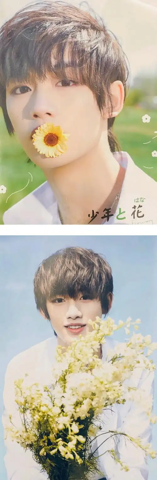 丁程鑫 时代少年团《少年》vol1-少年と花 5月pb 七人个人版内部高清