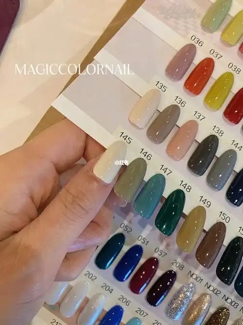 超实用的美甲色板不怕顾客扣色板啦