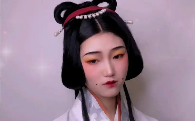 魏晋风格汉服发型教程