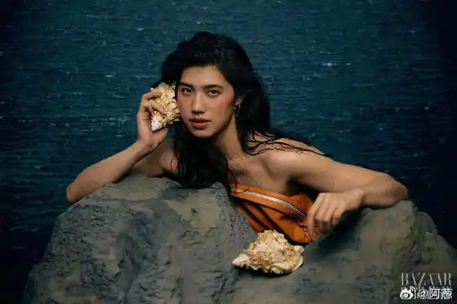 张雨霏汪顺芭莎封面