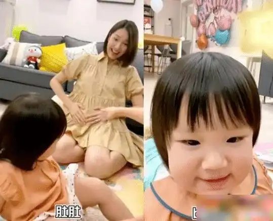 王祖蓝官宣二胎,祖孙三代最完美的基因复制,李亚男眼中的巨人|baby