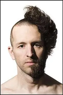 男人,一半,光头,胡须