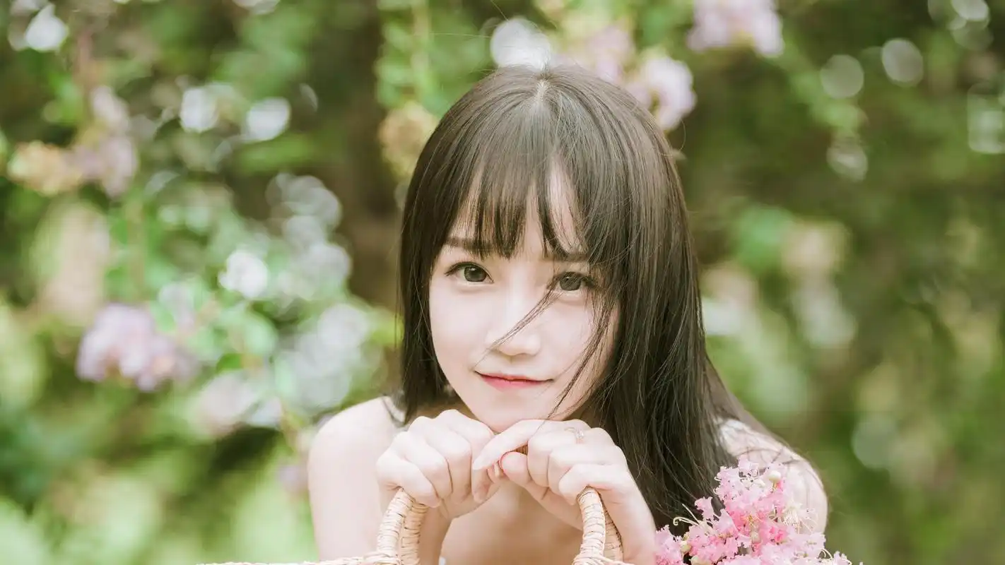 森系小清新清纯美女摄影壁纸壁纸