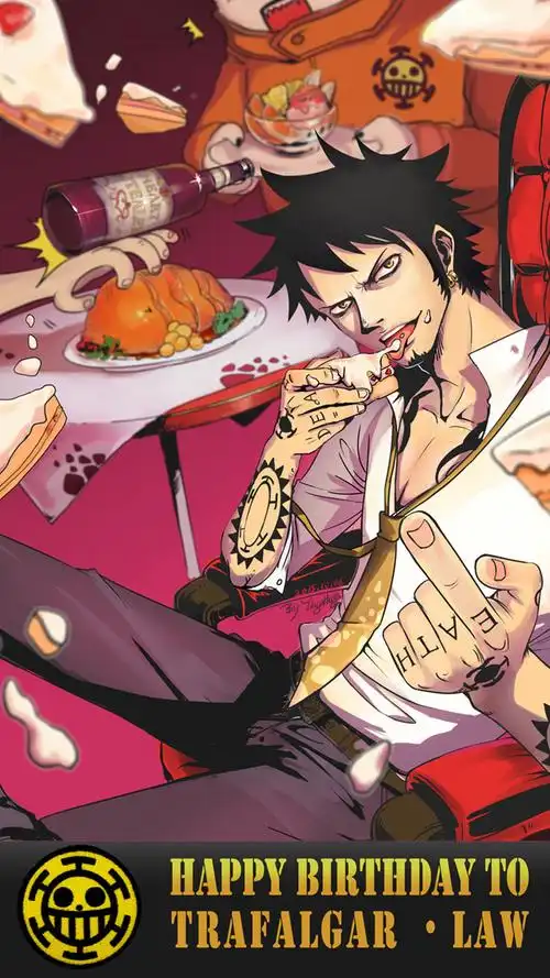 《海贼王》精致卡通插画高清手机壁纸