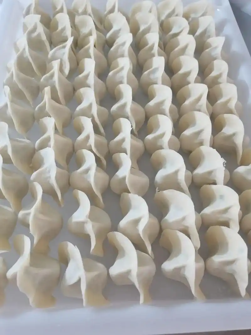 砀山美食推荐 #手工水饺#韭菜鸡蛋饺子 - 抖音