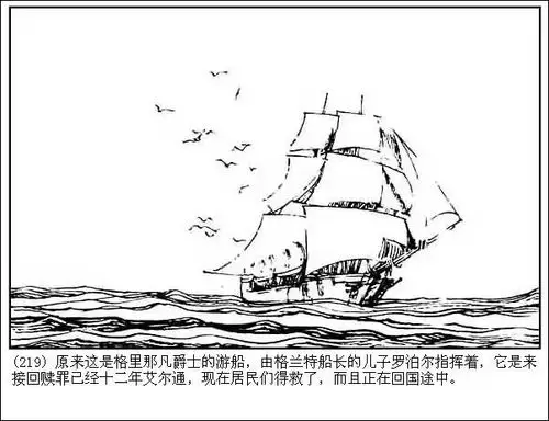 我收藏的《老连环画》《神秘岛》(三)