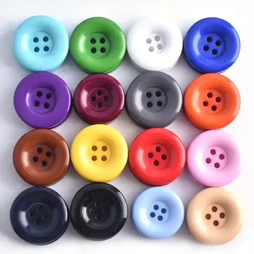 纽扣扣子圆形高档红色儿童毛衣黑色衣服衬衫纽扣