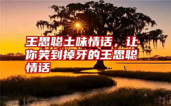 王思聪土味情话,让你笑到掉牙的王思聪情话