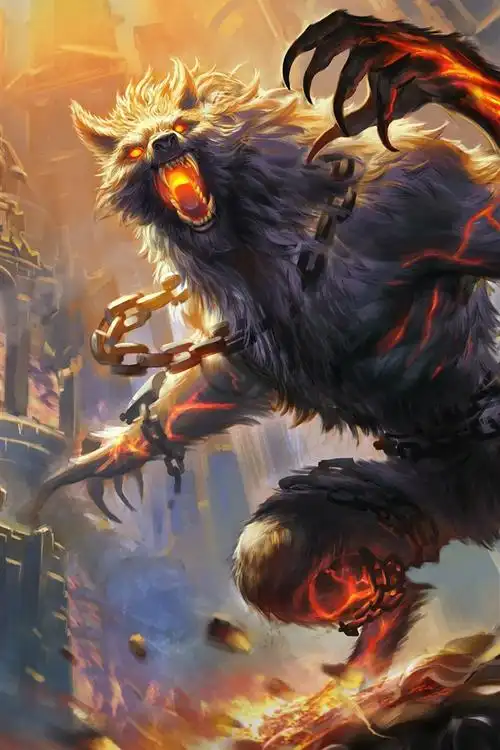 狼人,艺术图片 4k