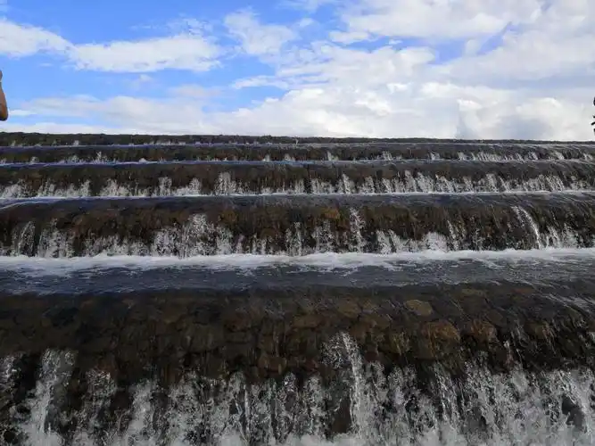 位於苐二景观区≈≈网红 梯田水坝.