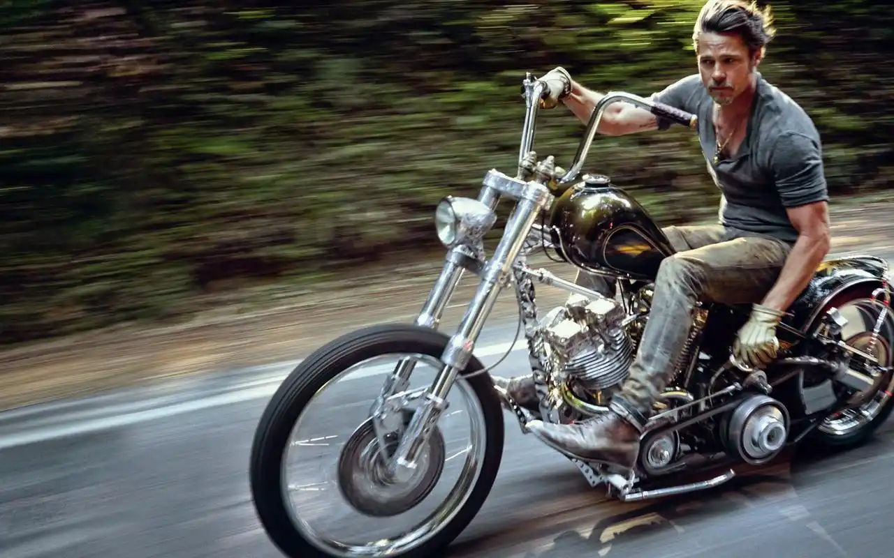 帅气魅力男星布拉德皮特高清写真桌面壁纸高清大图预览1920x1200_欧美