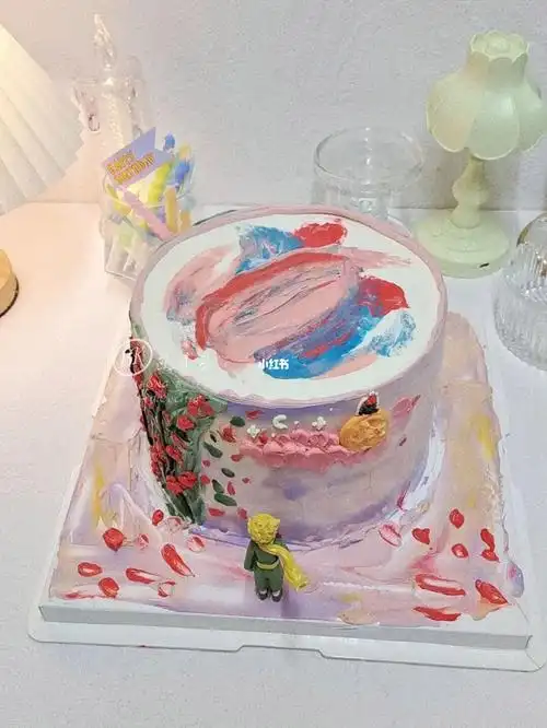 肖战蛋糕小王子蛋糕梦幻联动哈哈哈