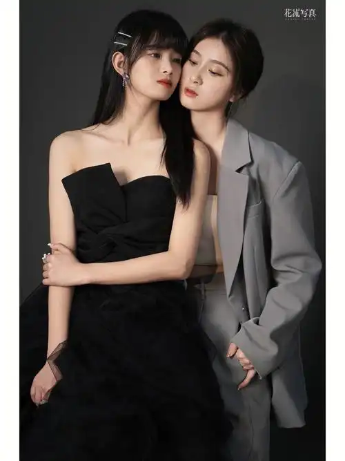 闺蜜写真快你懒虫闺蜜来拍同款双人闺蜜照