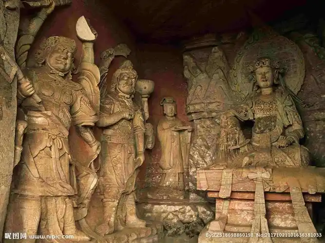 中国佛教艺术摄影图__宗教信仰_文化艺术_摄影图库_昵图网nipic.com