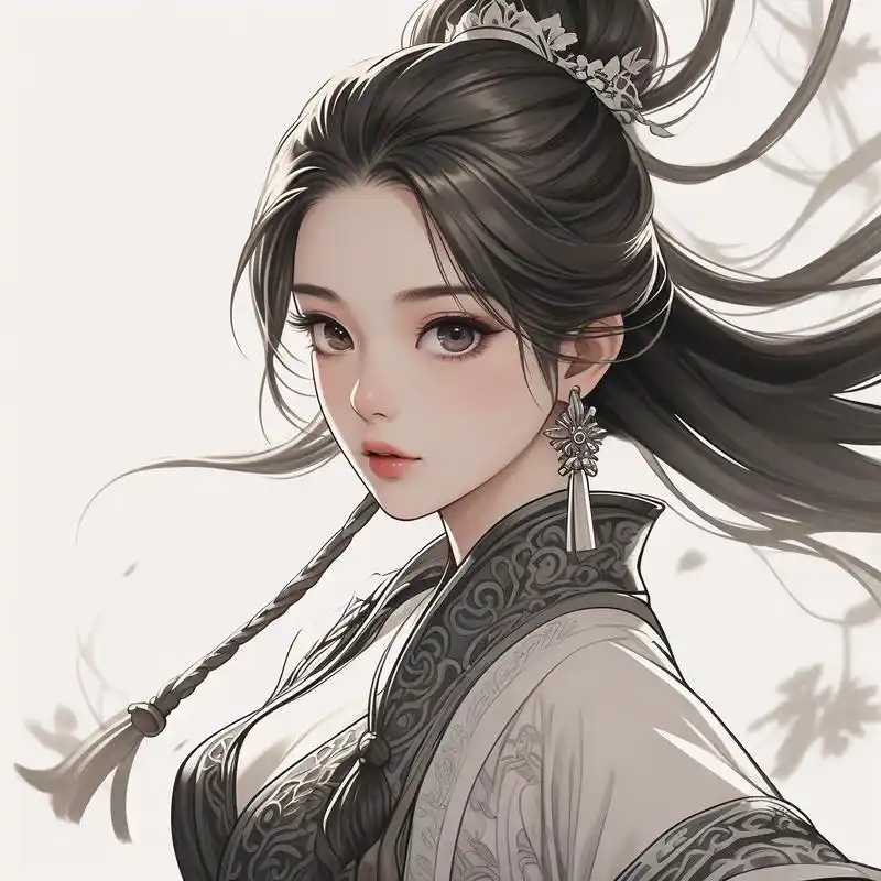 动漫女生头像,仙气飘飘95