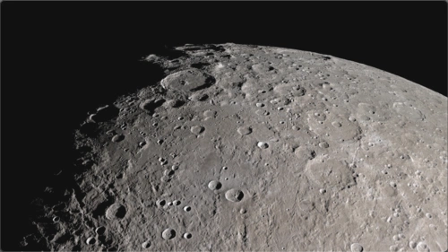 月球 由远到近 震撼 4k素材