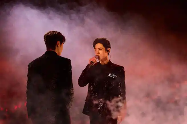 博君一肖微博之夜p图##网友p的博君一肖同框