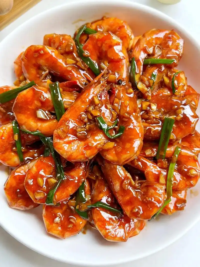 蒜蓉油焖大虾,百吃不腻