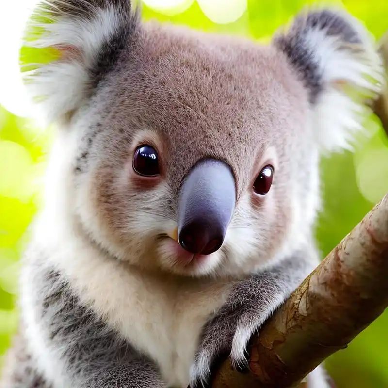 遇见一只呆萌的小可爱 #考拉