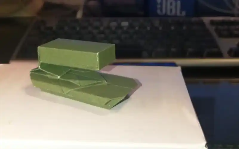 折纸火箭炮教程俄罗斯t0s1火箭炮原创14张a4纸纯折不剪裁定型用了胶水