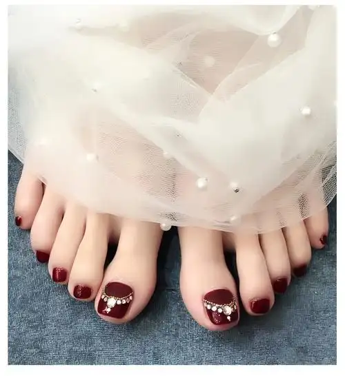 超薄美甲贴片短款甲片脚趾甲假甲片透明全贴美足脚指甲贴片甲片胶