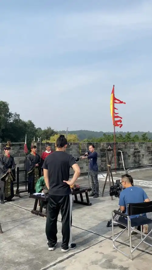 剧组拍戏现场,关羽外传