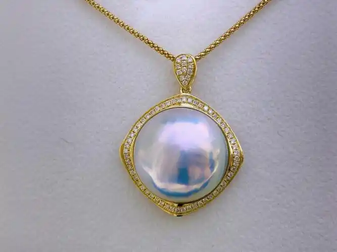 大尺寸马贝珍珠