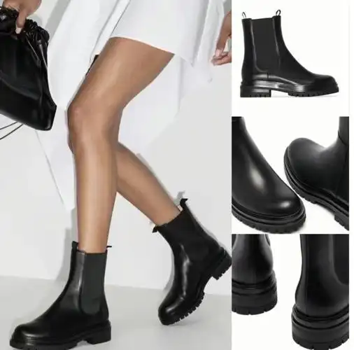 秋冬变美必备神器9599929599图一这款短靴款式经典大方,其