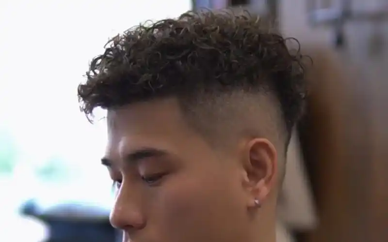 不挑脸型的男士卷发,拉美卷.