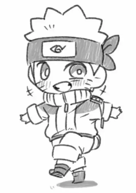 q版火影忍人物简笔画