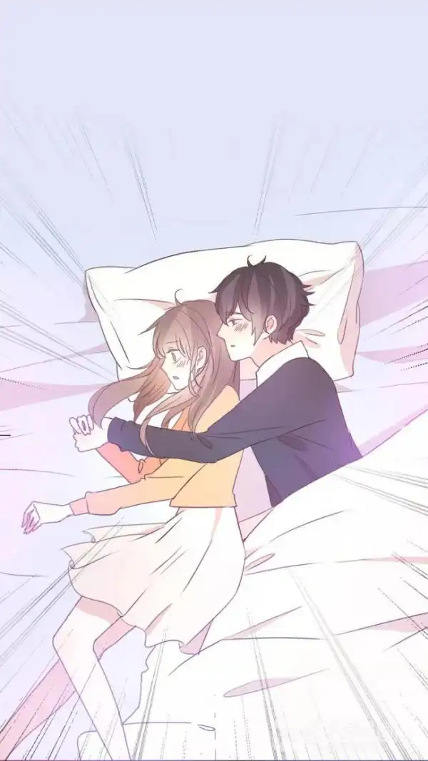 漫画情侣图片大全未来有你等我