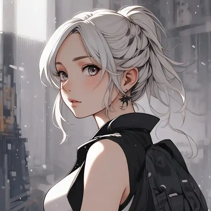 生高冷侧颜头像9369♀15 96探索二次元的世界,高冷女生的侧颜