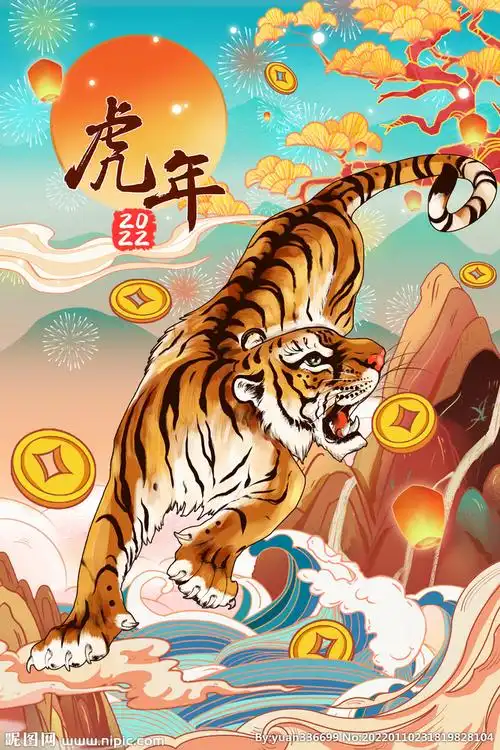 虎年素材图片