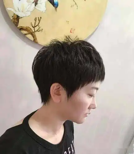 "纹理短发 "永不过时_发型