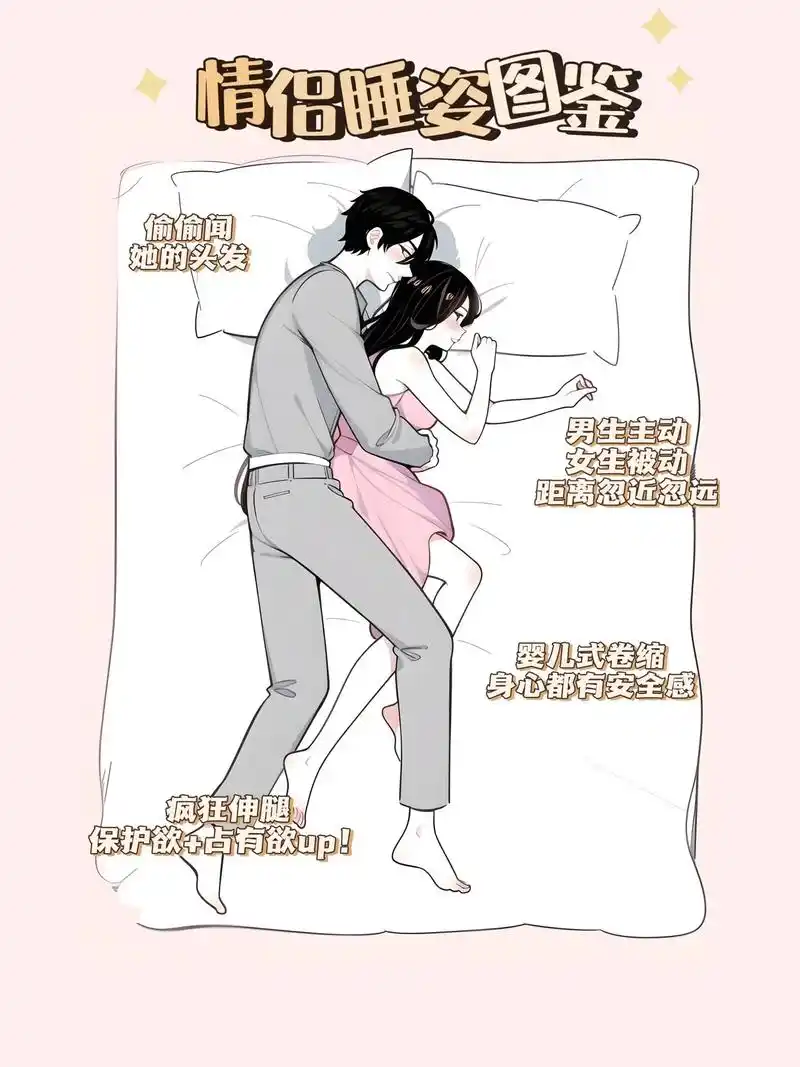 五种情侣睡姿95你最喜欢哪种呢?情