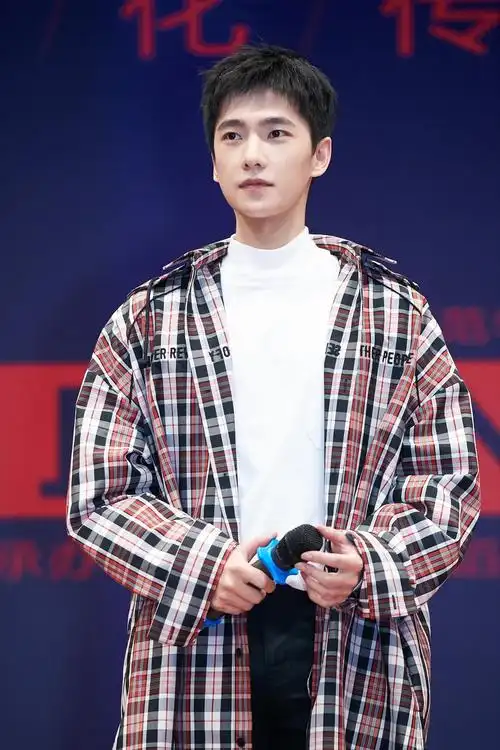 剪狗啃刘海依旧帅气,穿格纹风衣气质惊艳|杨洋|发型|格纹_新浪新闻