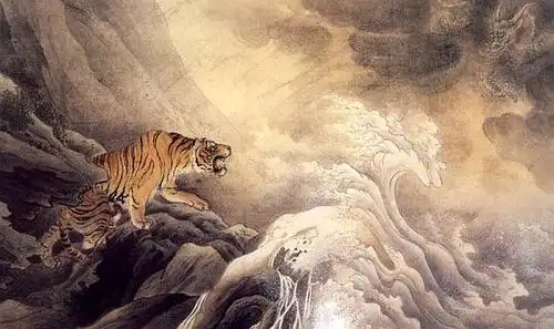 腹黑的兔子的相册-龙虎図