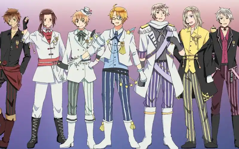 黑塔利亚偶像设定pv第二弹:first live!